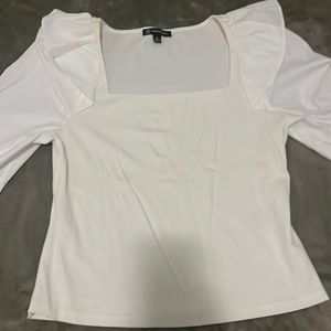 Long sleeve puffy blouse